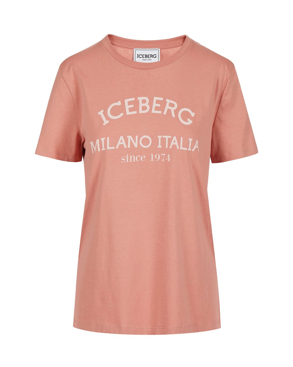 T-shirt with institutional logo - ICEBERG MILANO | Iceberg - Official Website