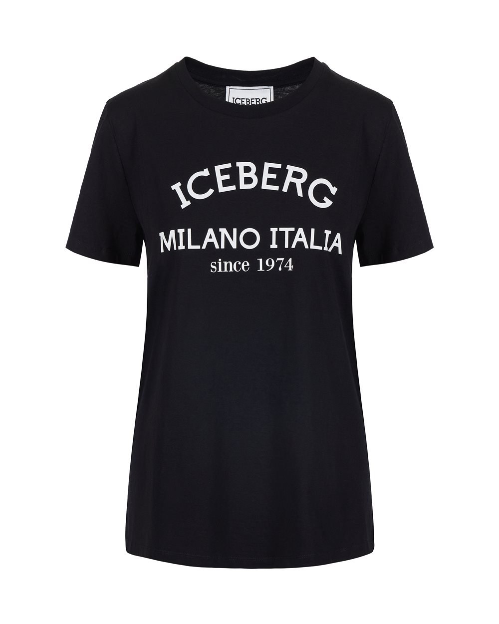 T-shirt with institutional logo - carryover  | Iceberg - Official Website