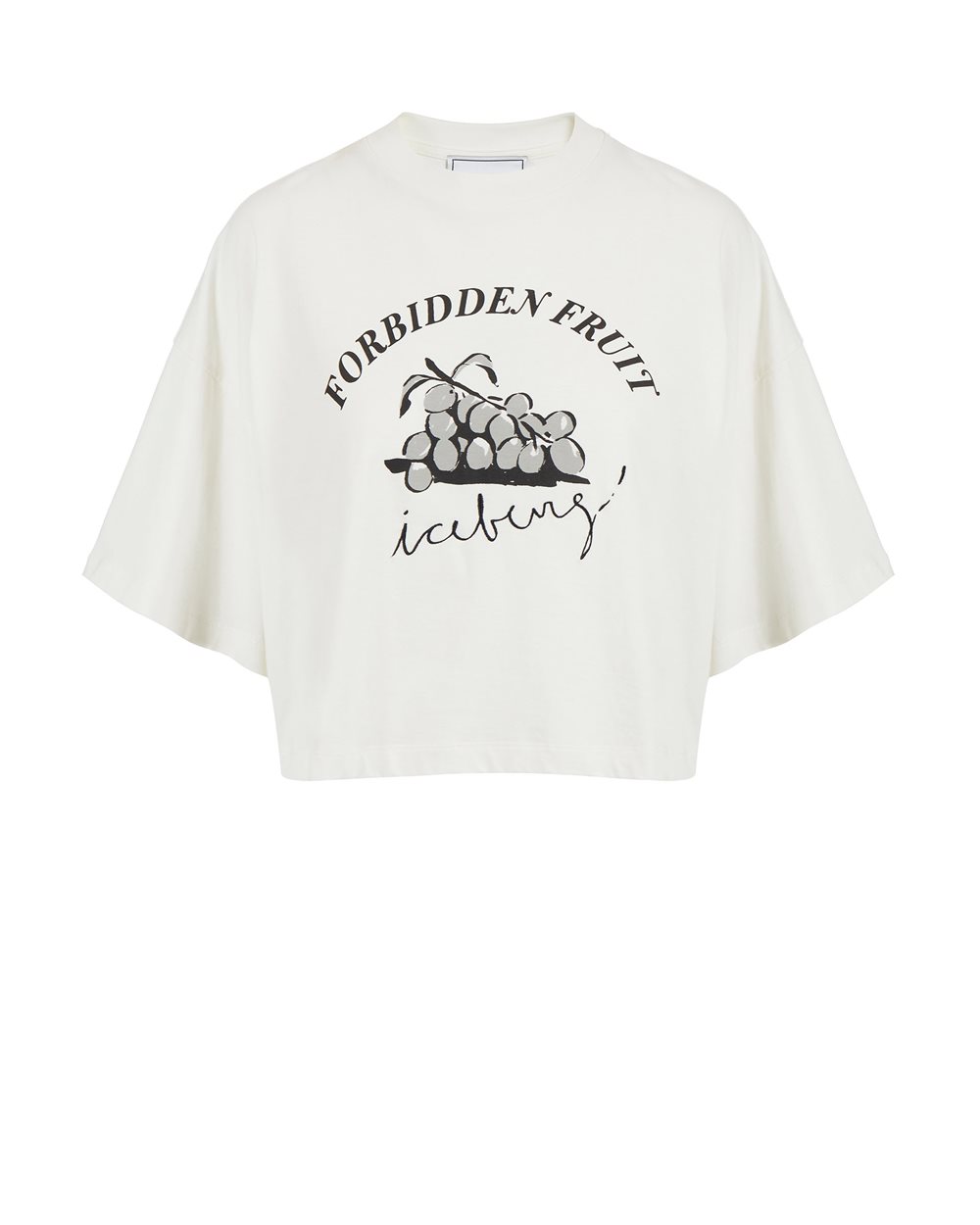 T-shirt con stampa Forbidden Fruit - T-shirts & tops | Iceberg - Official Website