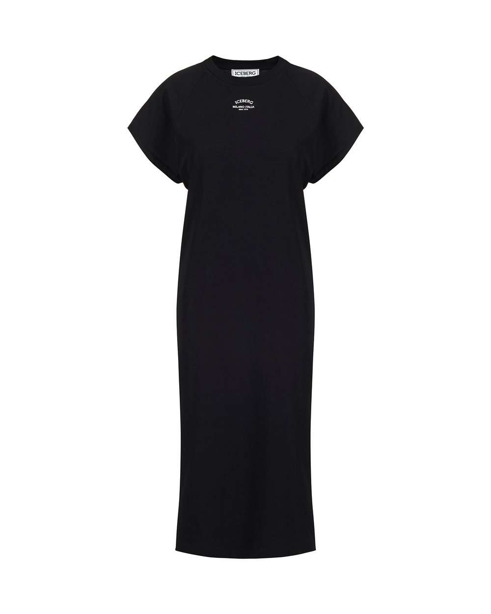 Long dress with logo - Clothing | Iceberg - Official Website