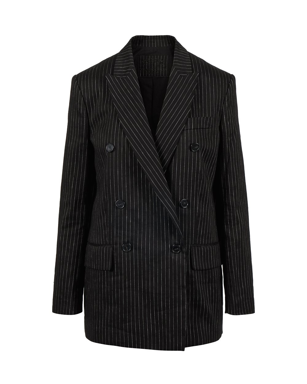Pinstripe double-breasted jacket - Outerwear | Iceberg - Official Website