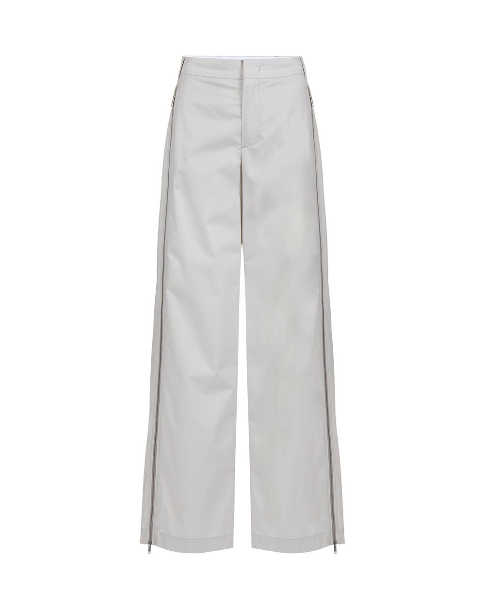 Palazzo trousers with zip - Trousers | Iceberg - Official Website