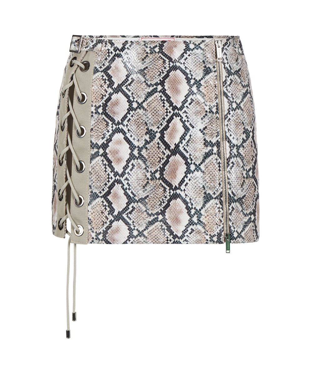Snake print mini skirt - Dresses & Skirts | Iceberg - Official Website