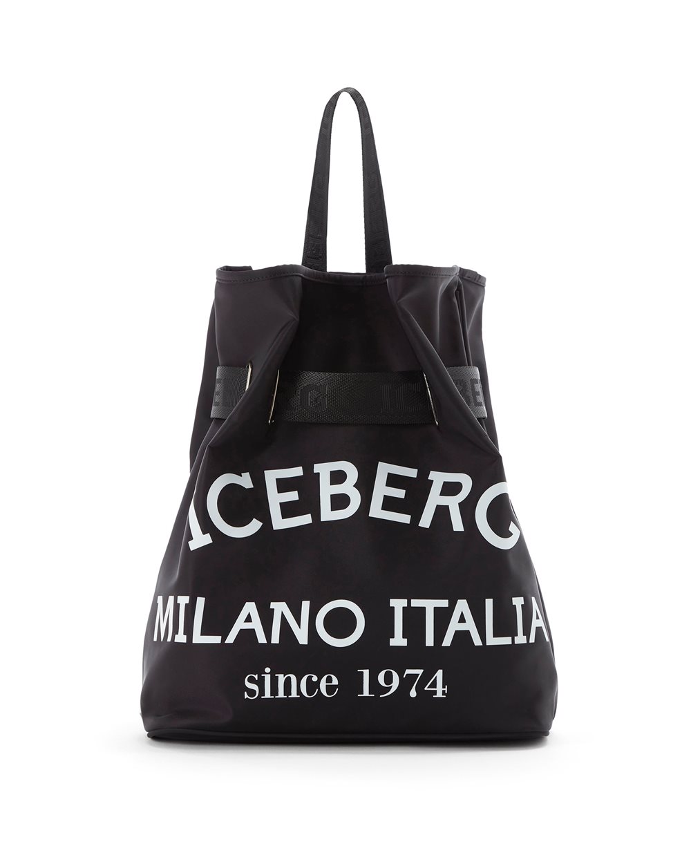Bucket bag with logo - Bags & Belts | Iceberg - Official Website