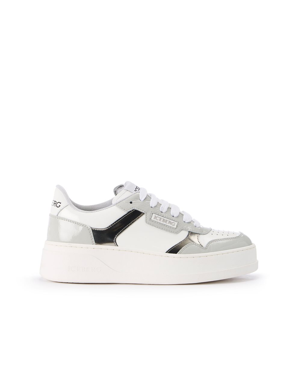 Versatile sneakers with chunky sole - carosello HP woman accessories | Iceberg - Official Website