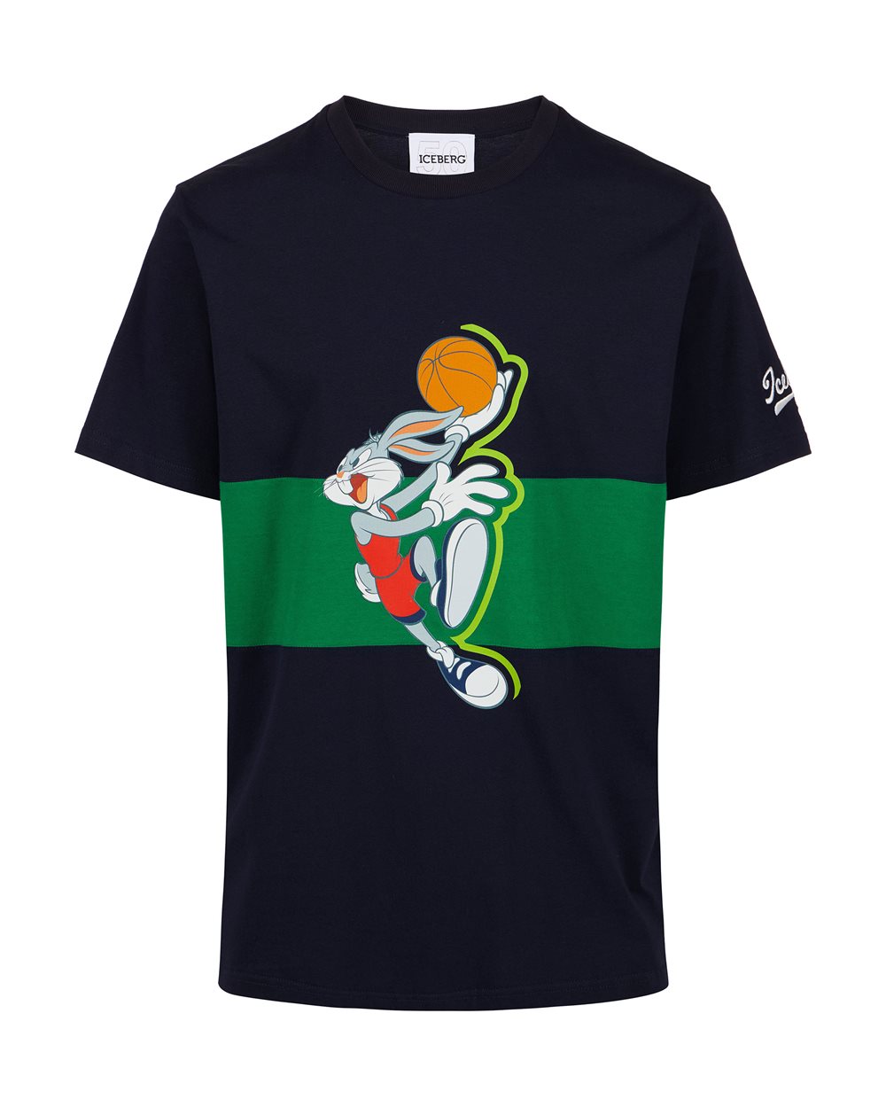 T-shirt with Bugs Bunny Basketball - Capsule Selection | Iceberg - Official Website