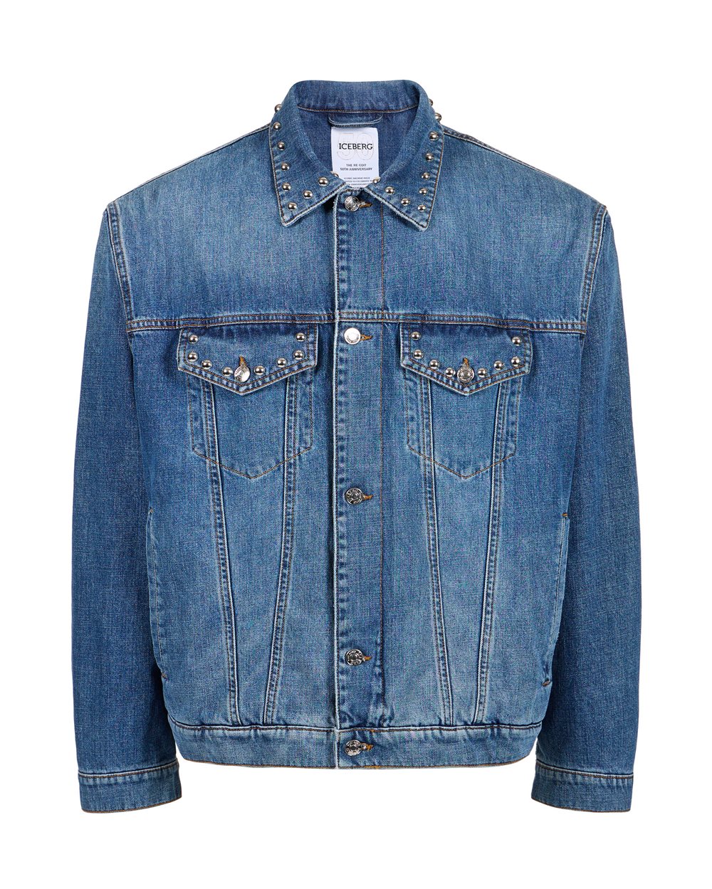 Denim jacket from The Re-Edit collection - Capsule Selection | Iceberg - Official Website