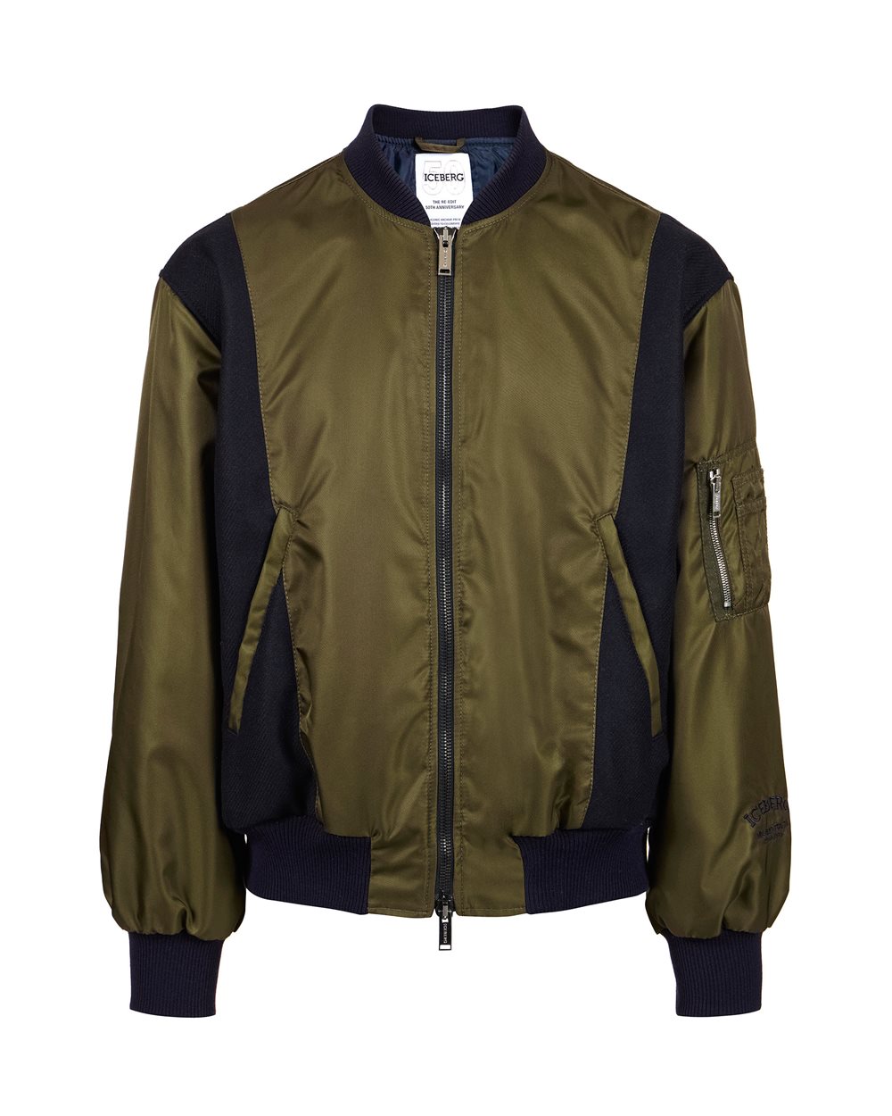 Eco sheepskin biker jacket Iceberg