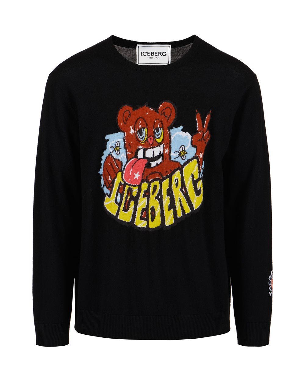 Sweater with cartoon graphics - carryover  | Iceberg - Official Website