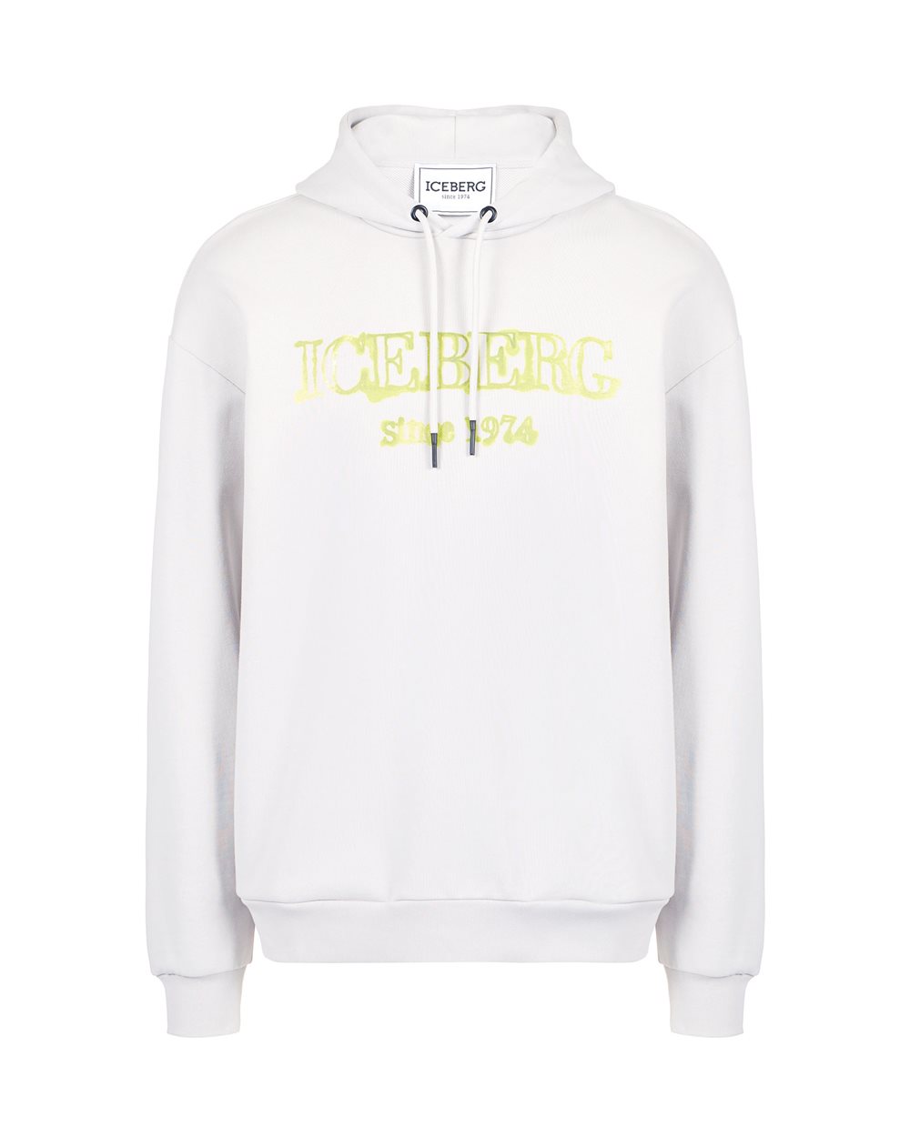 Sweatshirt with hood and logo - per abilitare | Iceberg - Official Website