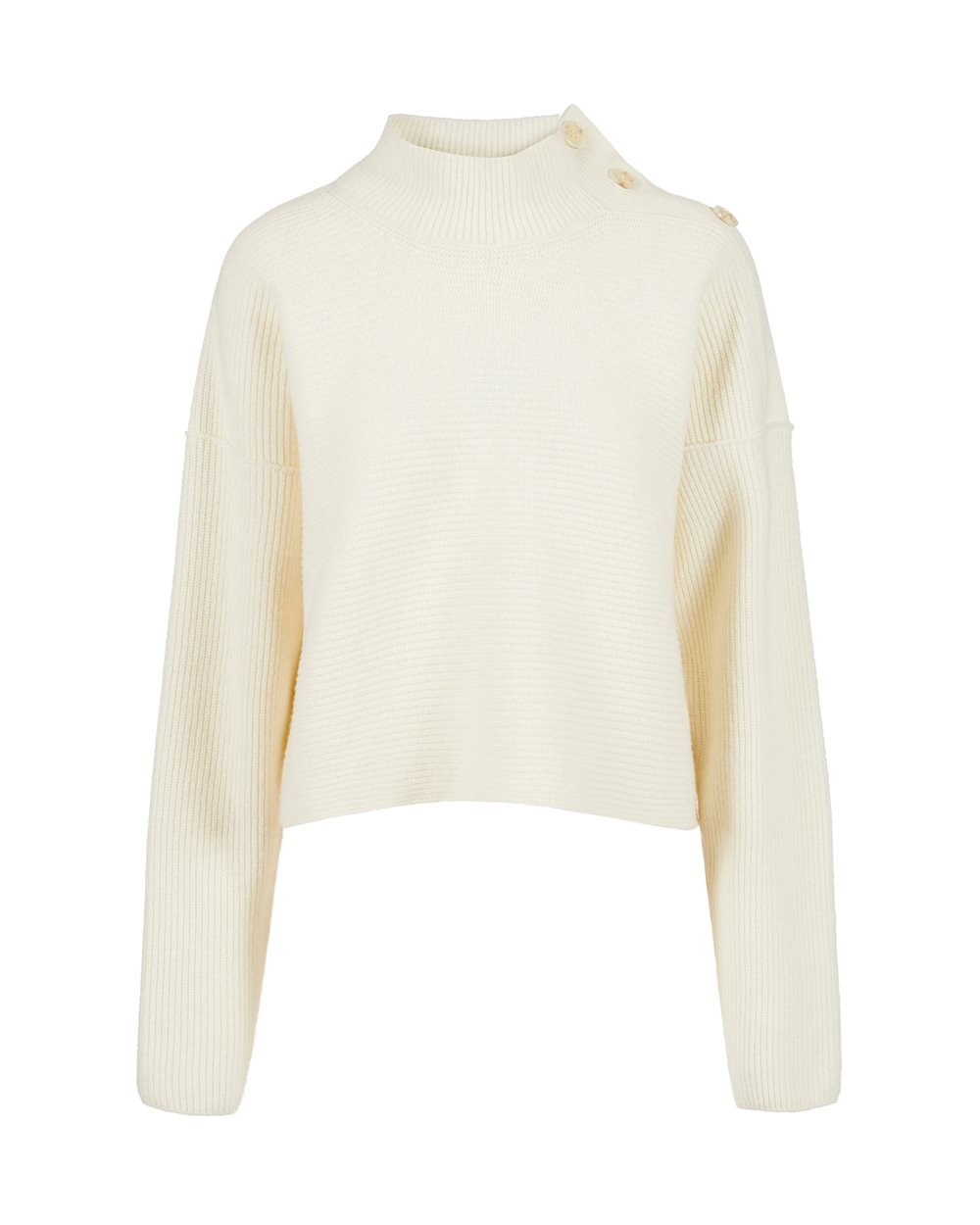 Sporty turtleneck sweater with logo - New in | Iceberg - Official Website