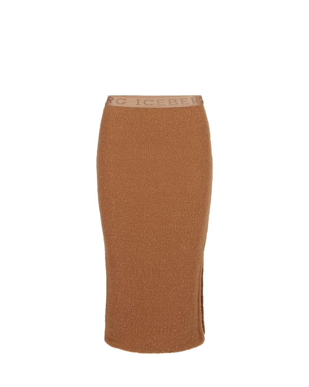 Sports skirt in wool and bouclé - New in | Iceberg - Official Website