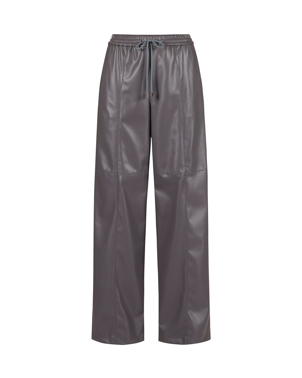 Joggers fit trousers in faux leather - carosello preview donna | Iceberg - Official Website