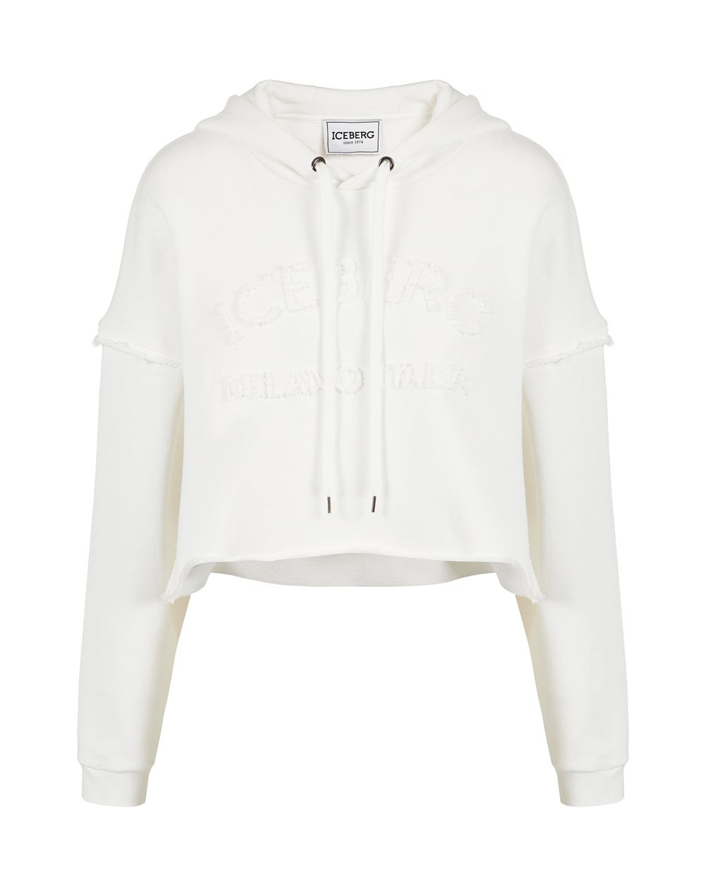 Womens Hoodies and Crew Neck Sweatshirts ICEBERG