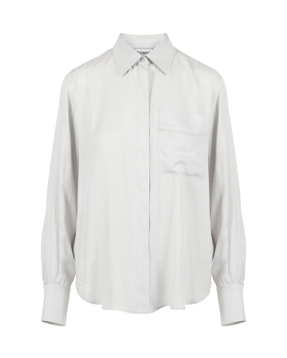 Viscose shirt with snake design - carosello preview donna | Iceberg - Official Website