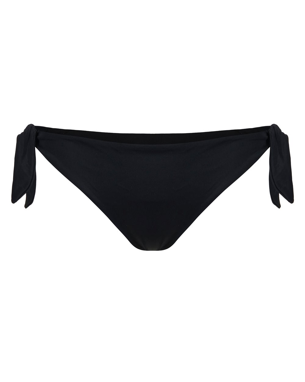 Slip nero per costume da bagno con laccetti laterali - Beachwear | Iceberg - Official Website