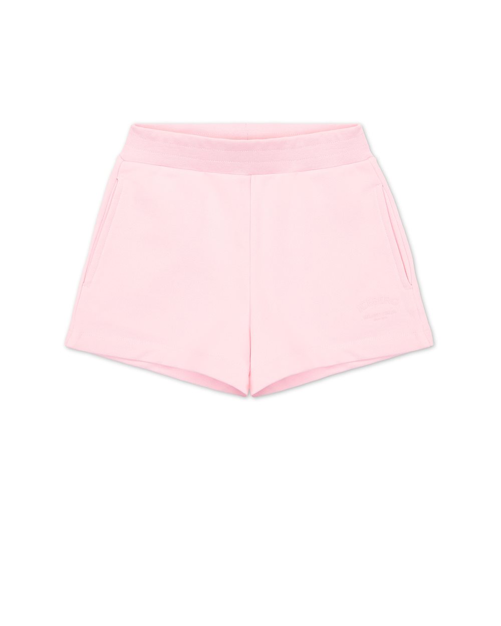 Blush Shorts with Elastic Waistband | Iceberg - Official Website
