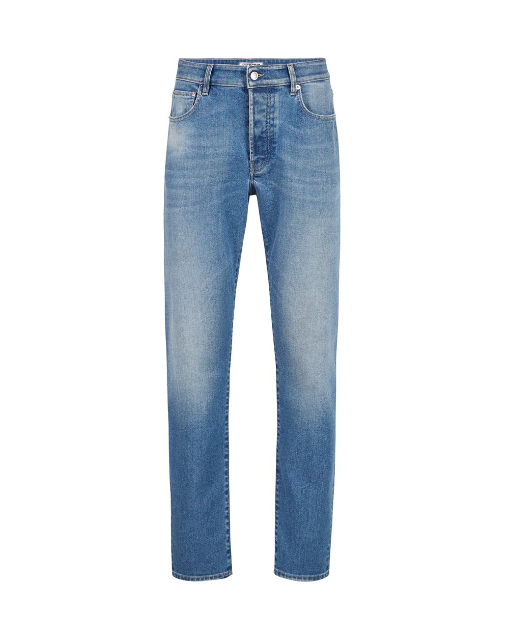 Carpenter fit 5-pocket indigo denim trousers - Clothing | Iceberg - Official Website