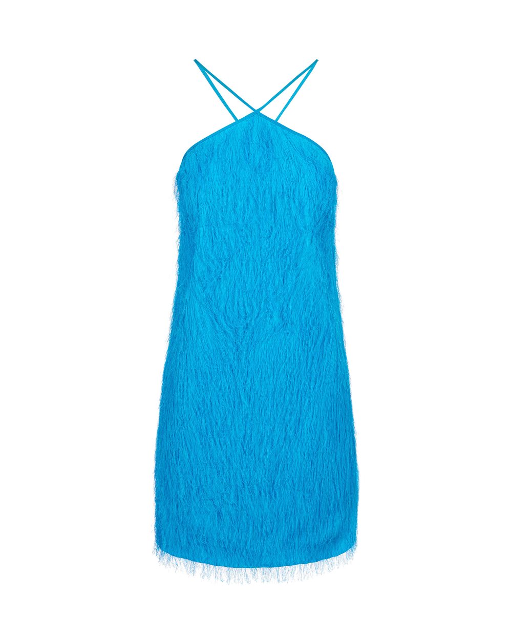 Cobalto-colored dress regular fit - COCKTAIL CASUAL | Iceberg - Official Website
