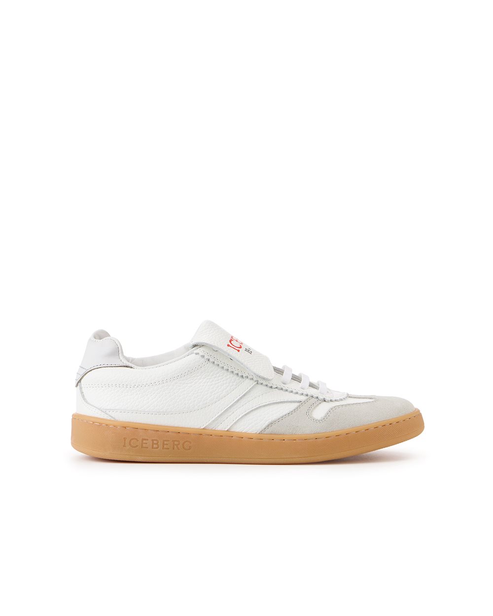 Multicolored sneakers with a retro honey sole | Iceberg - Official Website
