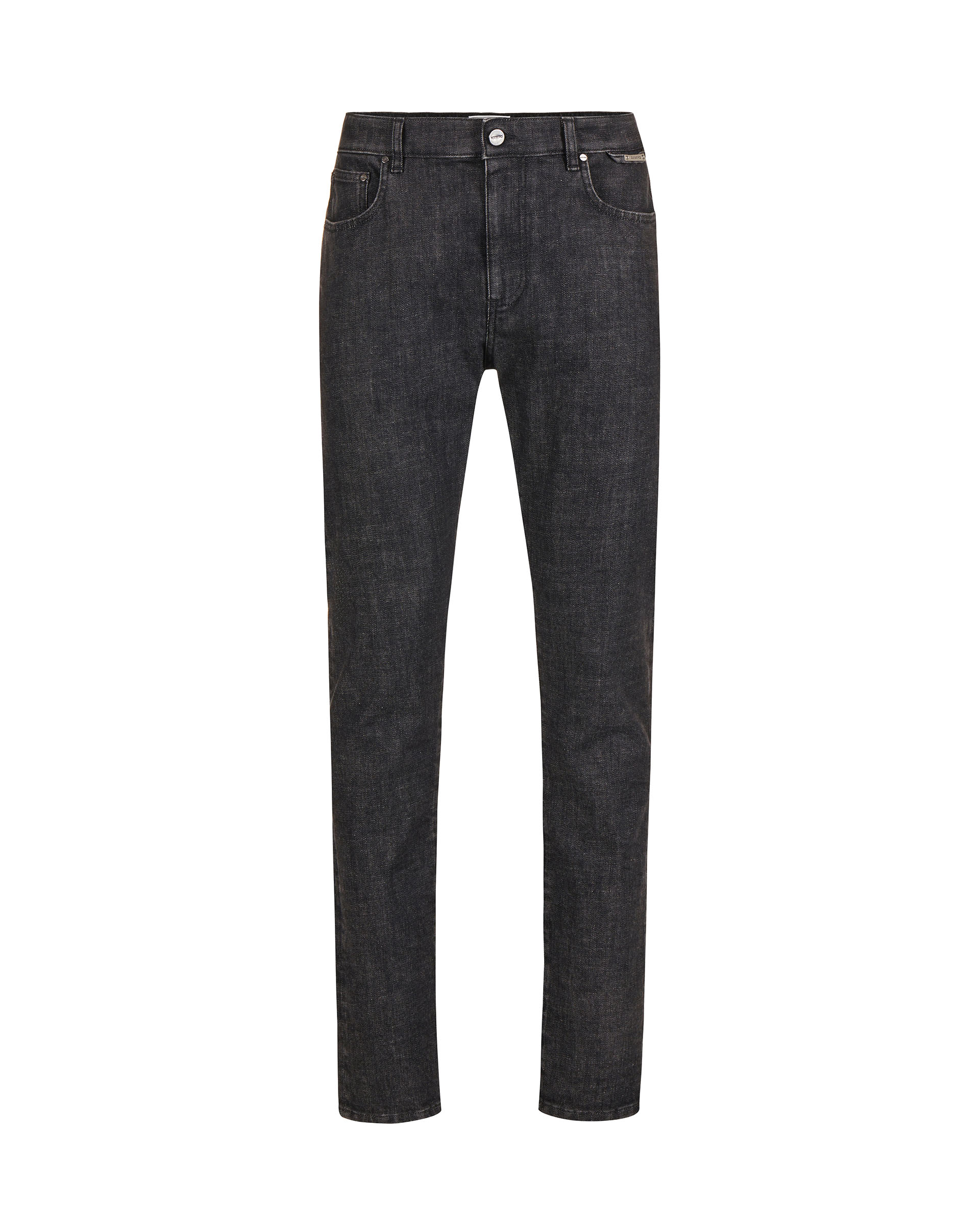 Slim fit 5-pocket jeans: intense black, bold style - Clothing | Iceberg - Official Website