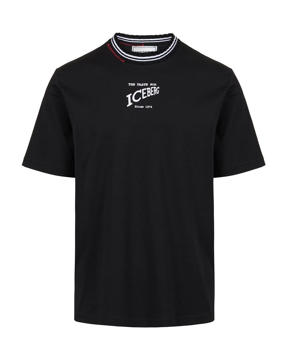 Kultig und bewusst: Das schwarze T-Shirt, das den Unterschied macht - T-Shirts und Polohemden | Iceberg - Official Website