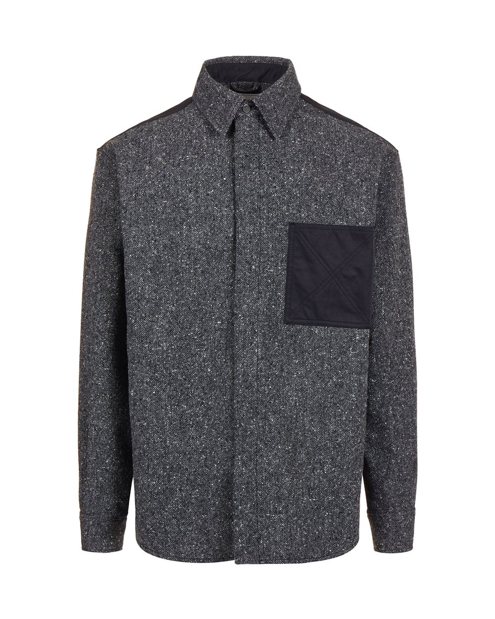 Utility Couture: Das Oversize-Shirt im Materialmix - Kleidung | Iceberg - Official Website