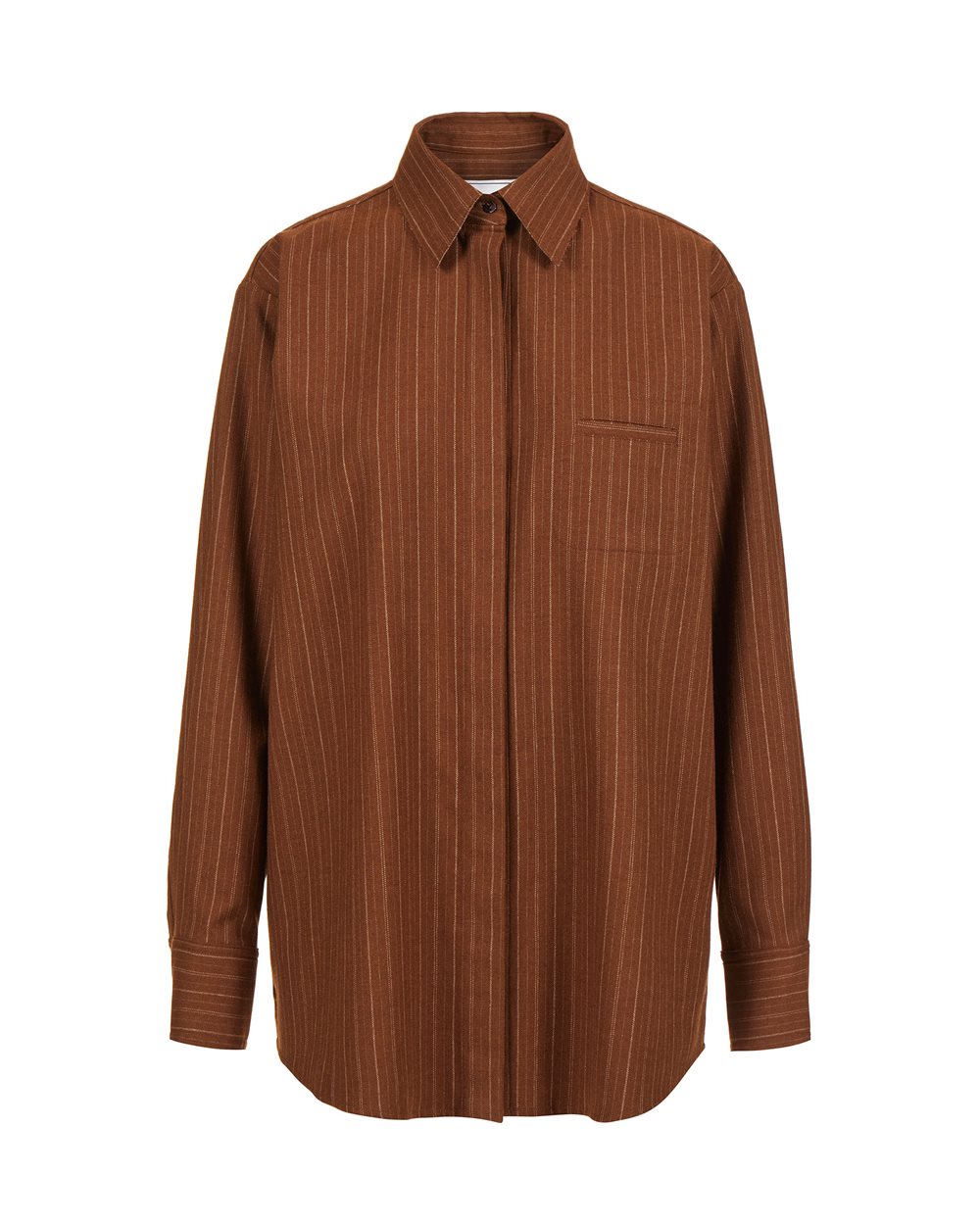 Comfort fit shirt with black and grey background print in eco-true viscose with sash - New in | Iceberg - Official Website