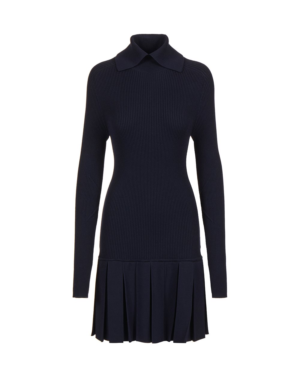 Regular-fit double-breasted jacket in blue and black check - Dresses & Skirts | Iceberg - Official Website