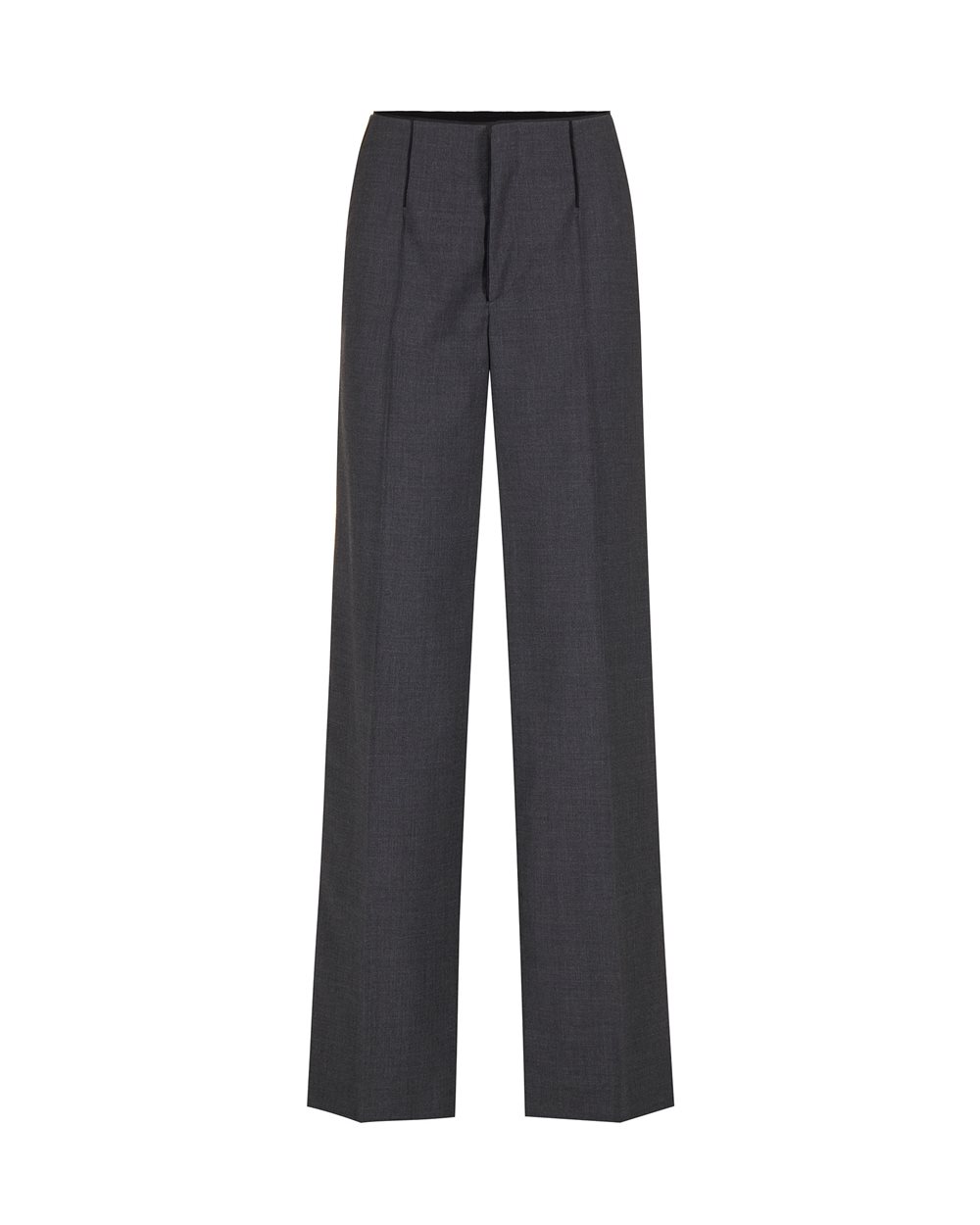 Relaxed-fit trousers in cool, technical stretch wool - Trousers | Iceberg - Official Website