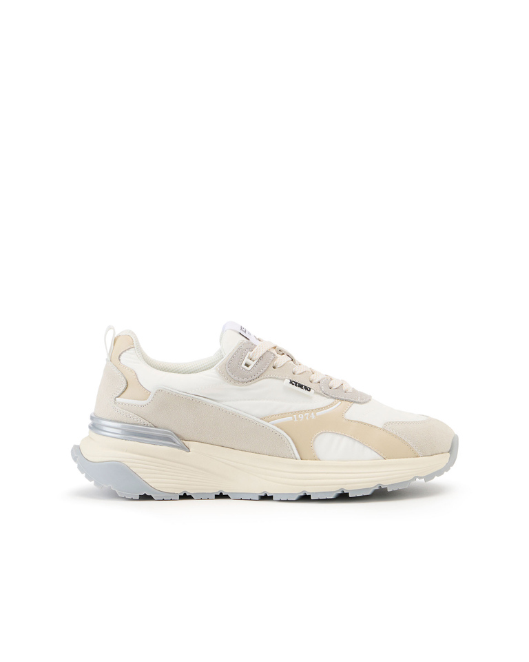 Beige and white running sneakers - Shoes & sneakers | Iceberg - Official Website