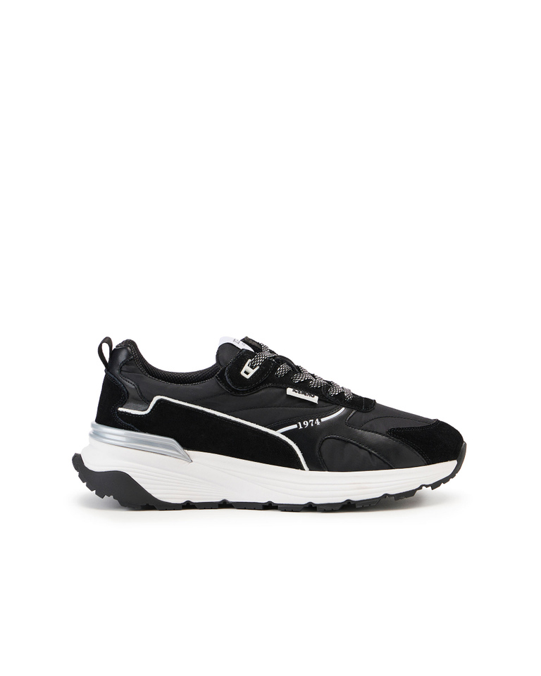 Black and white running sneakers - Shoes & sneakers | Iceberg - Official Website
