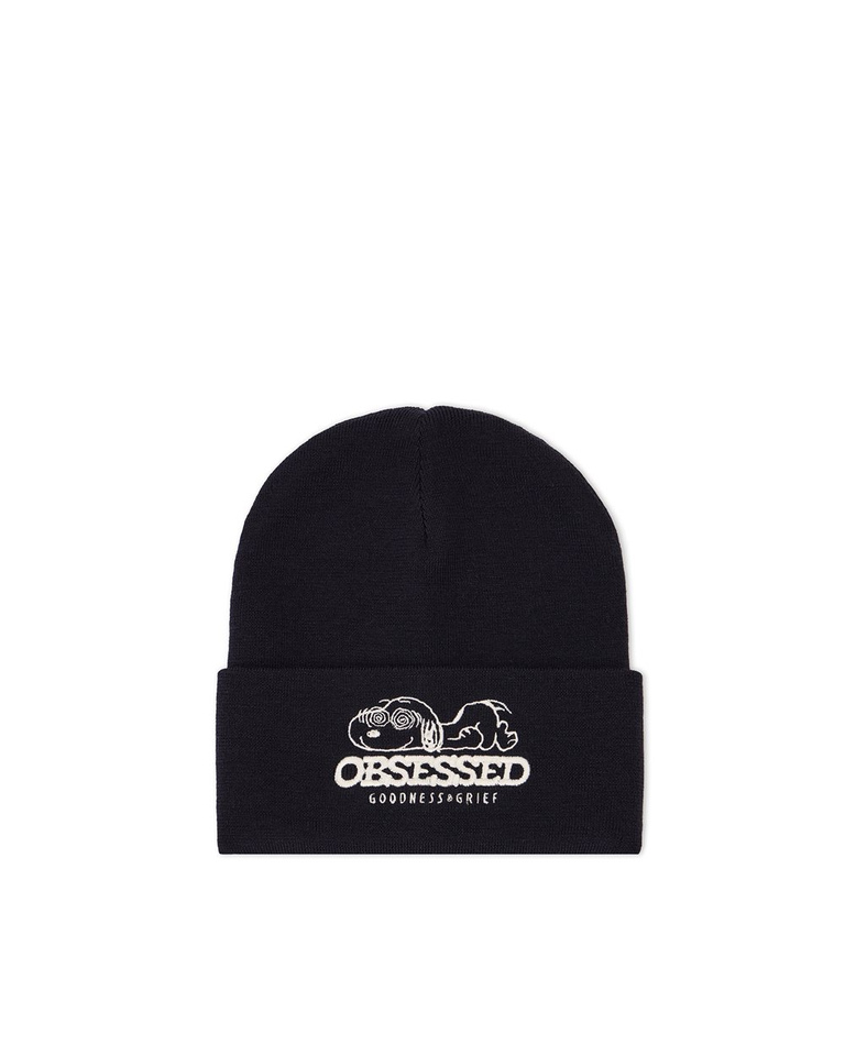 Blue Merino Wool Hat: Iconic and Fun - Hats  | Iceberg - Official Website