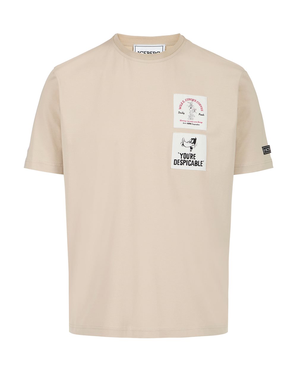 Classic regular fit optic white T-shirt in sustainable cotton