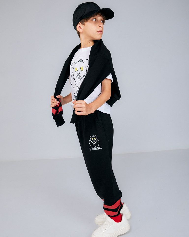 SS25 - Look kids 18 - ICEBERG JUNIOR SPRING SUMMER 25 | Iceberg - Official Website