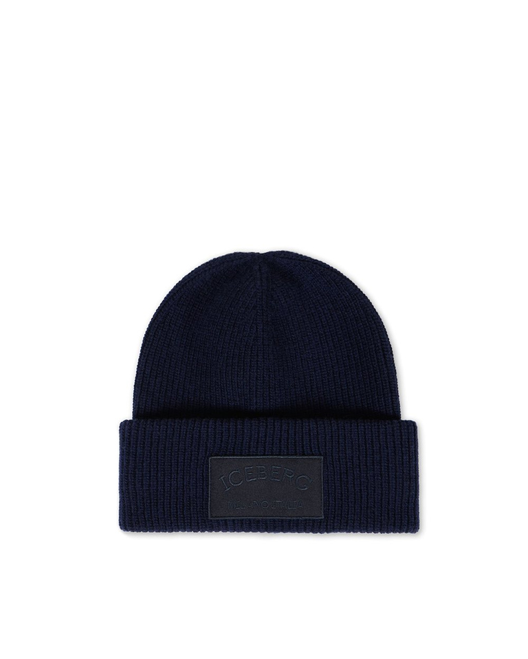 Dark blue cap with corn stitch - per abilitare | Iceberg - Official Website