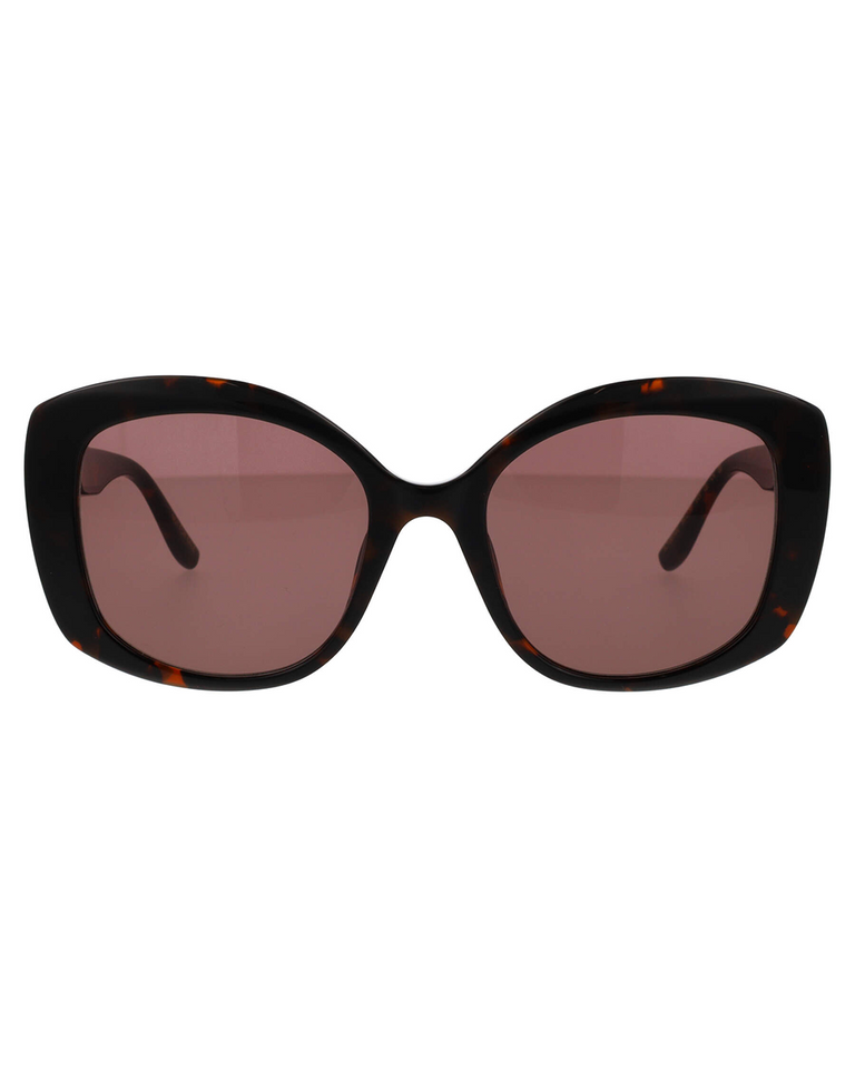 Oversized square tortoiseshell sunglasses with Iceberg logo - carosello HP woman accessories | Iceberg - Official Website
