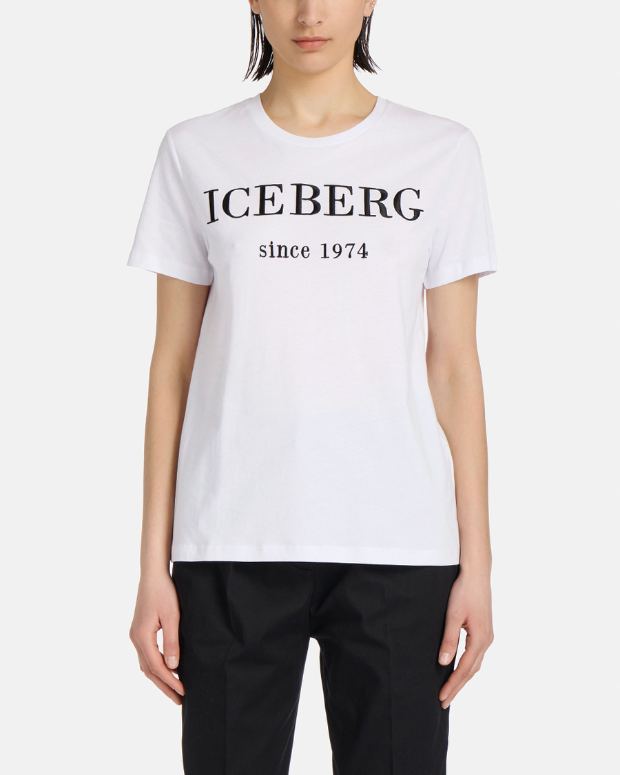T-shirt with heritage logo | Iceberg