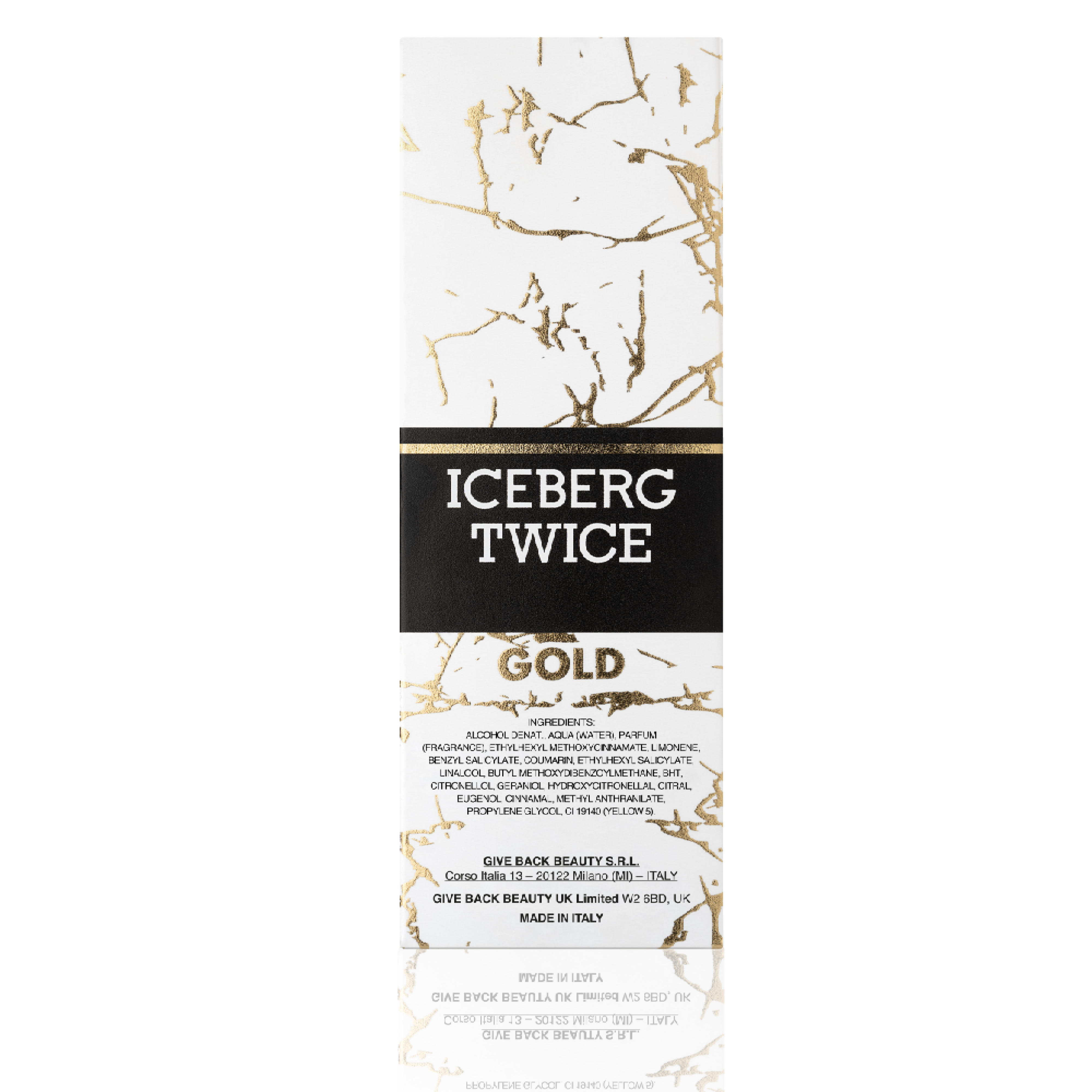 Twice Gold Fragrance for Him | ICEBERG