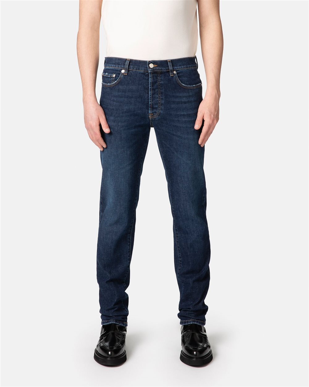 Classic 5-pocket blue jeans | Iceberg