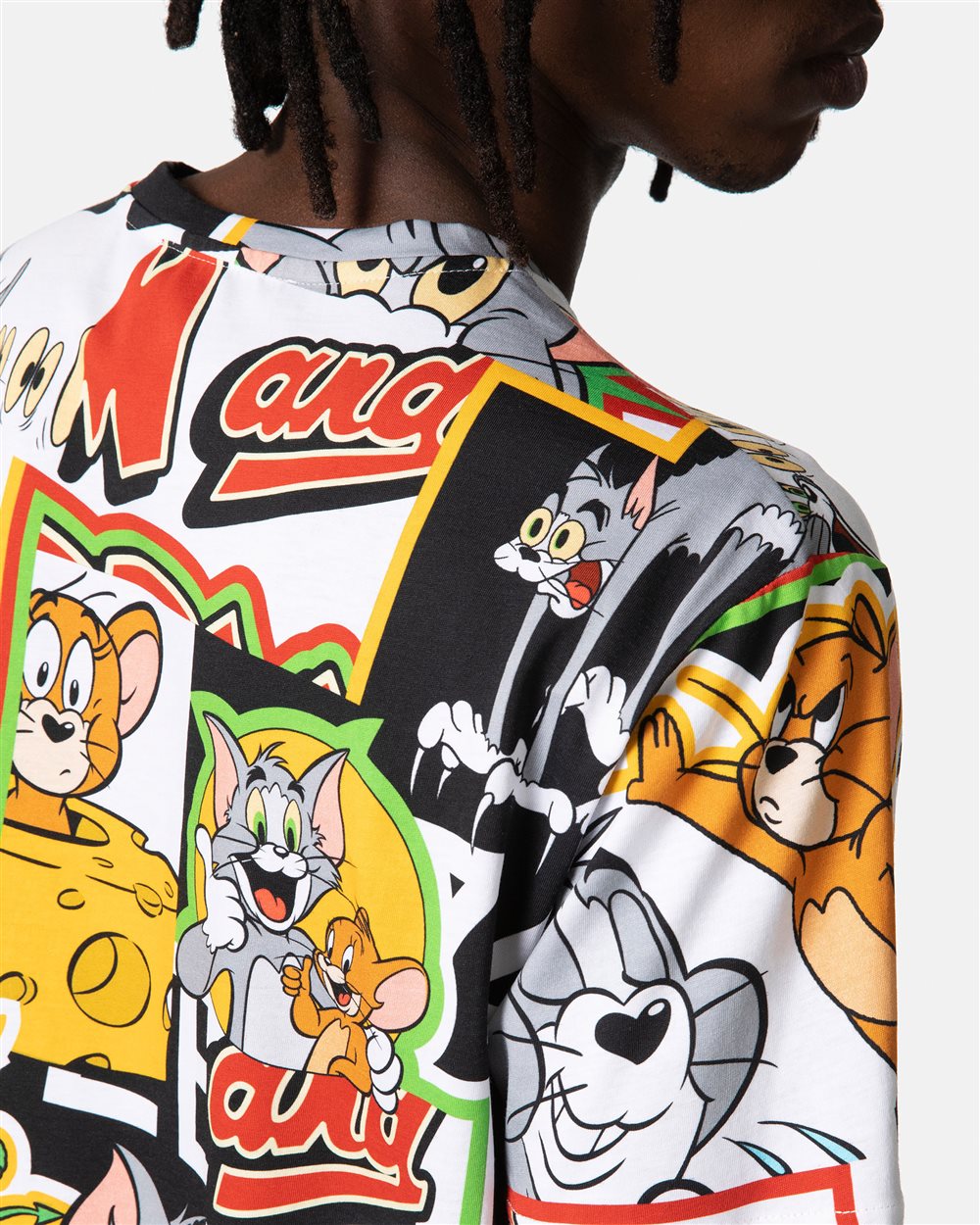 Tom & Jerry Split Juniors Graphic Hoodie 