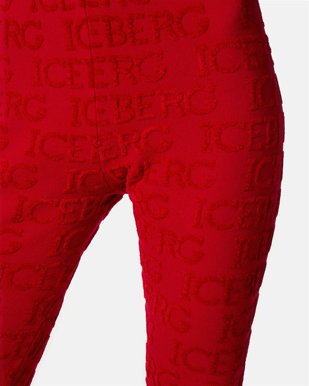 Leggings with allover logo