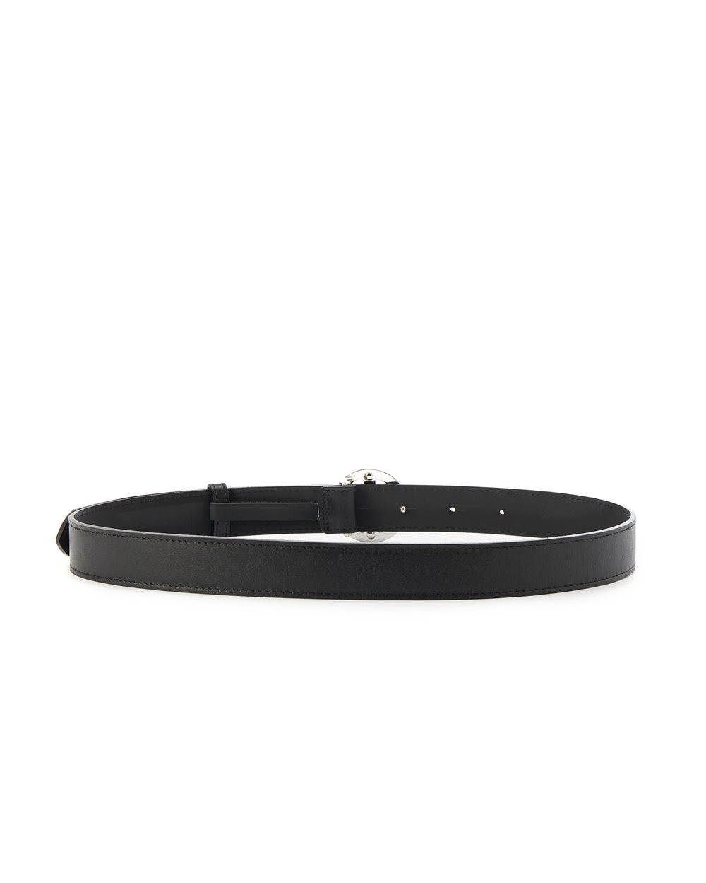 Iceberg Leather Belt with Logo