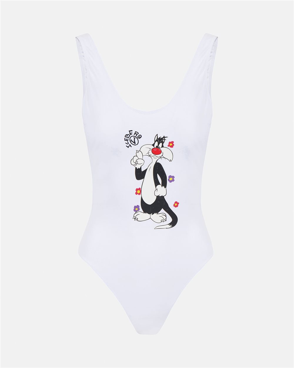 One piece swimsuit with cartoon graphics Iceberg