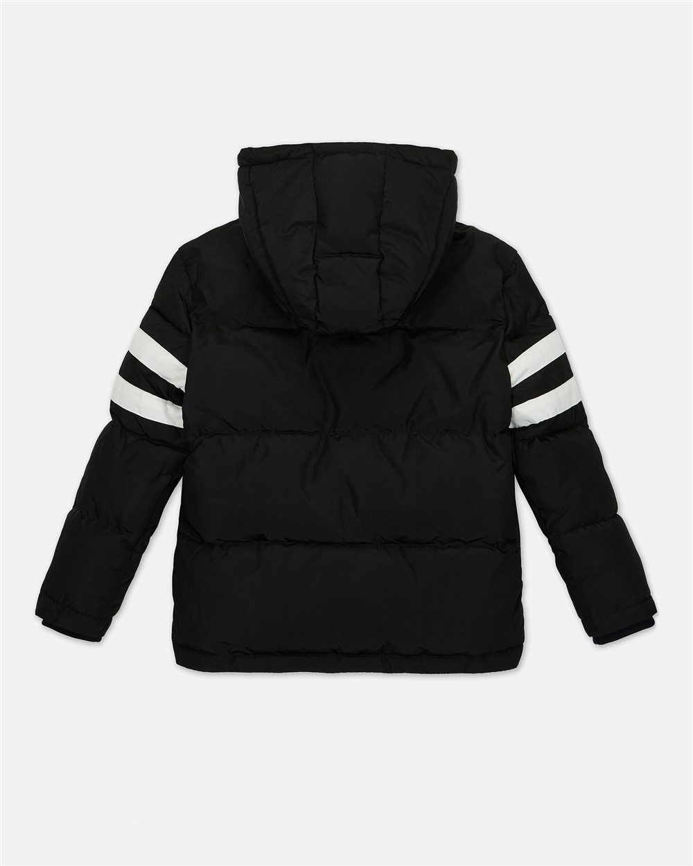 Black and white bubble jacket on sale