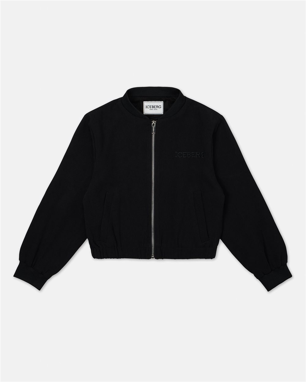 Black college bomber jacket Iceberg