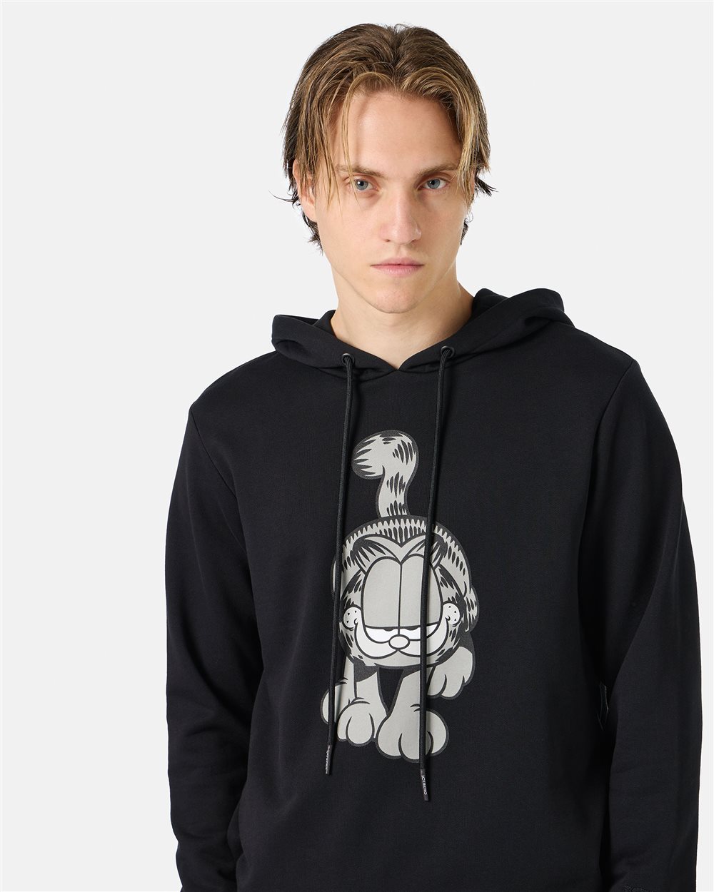 Hoodie with cartoon prints