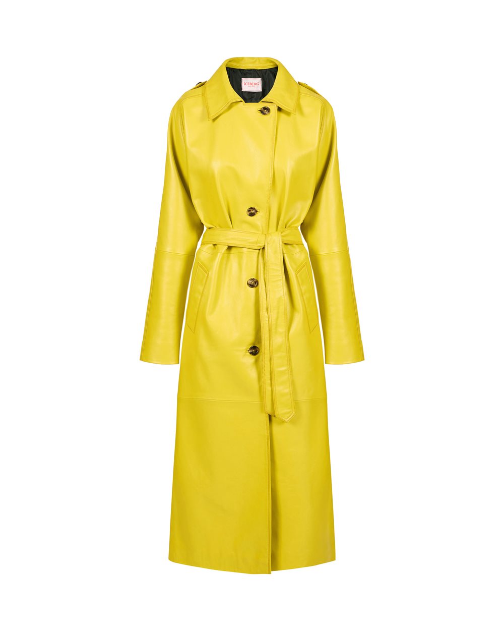 New Classic Trench Coat by Burning Torch Small Yellow high quality $598