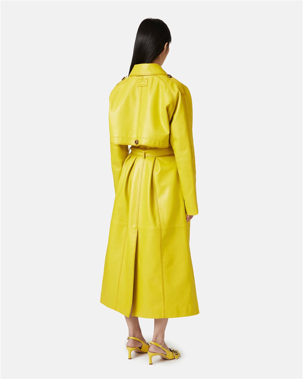 New hotsell Classic Trench Coat by Burning Torch Small Yellow $598