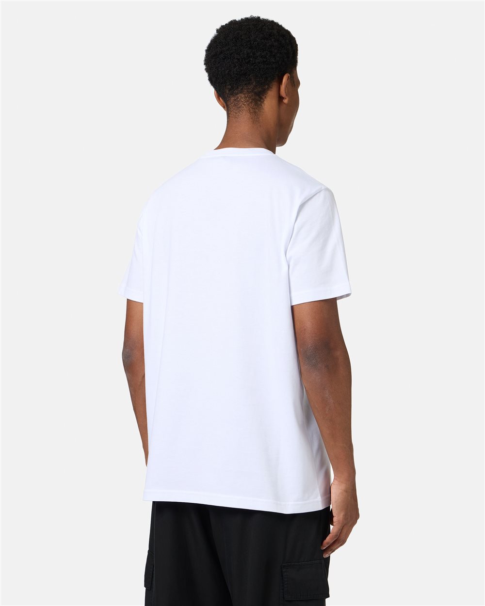 White classic regular fit T-shirt in jersey | Iceberg